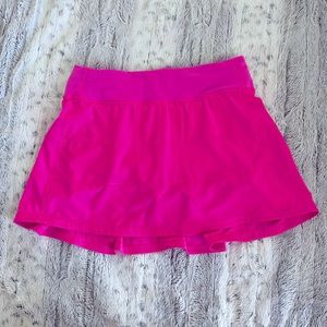 Lululemon Pace Rival Skirt size 4 Dark Prism Pink